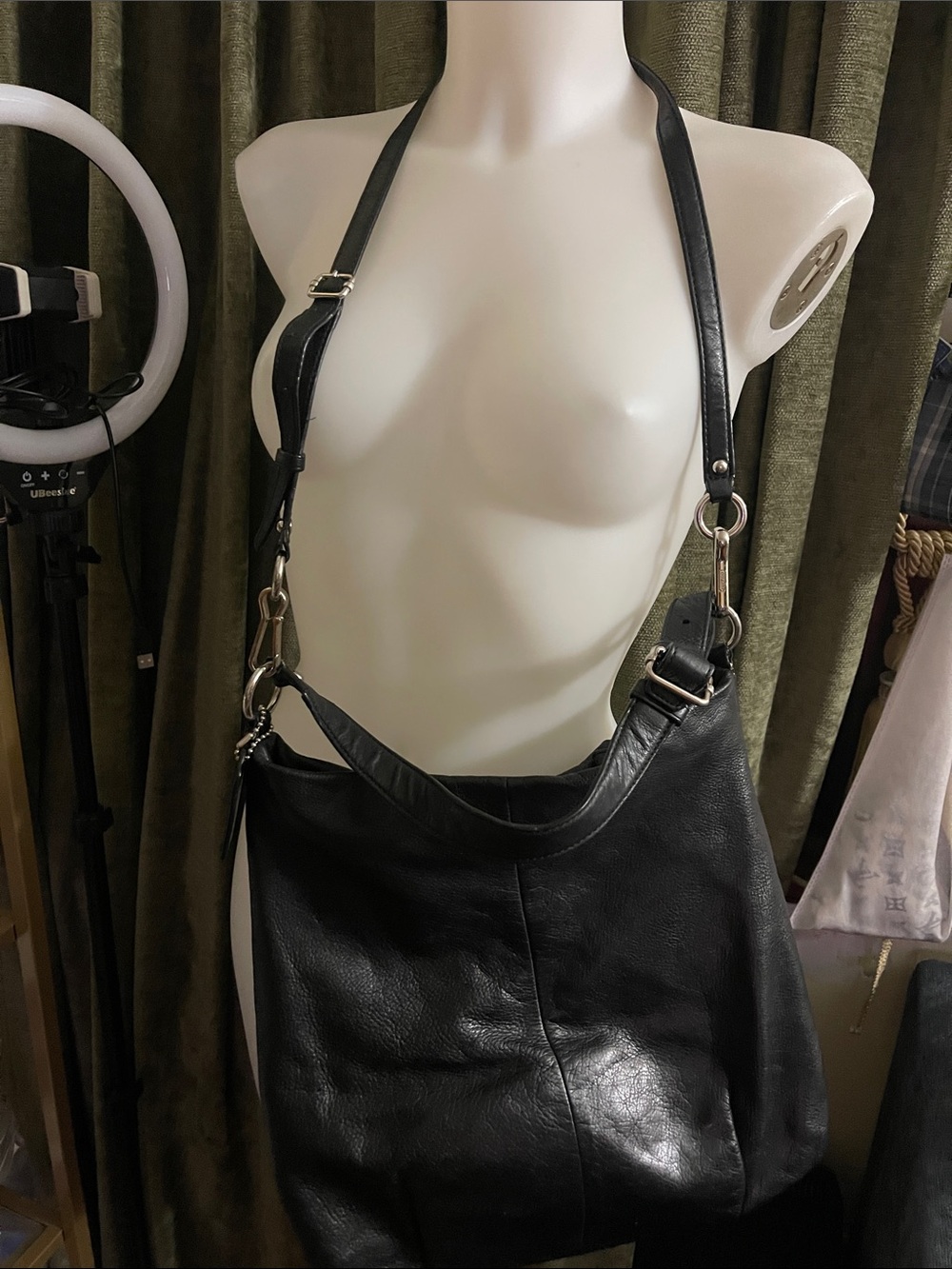 Coach Isabella Madison  Leather Shoulder Bag, Hobo Bag , Hobo 21224